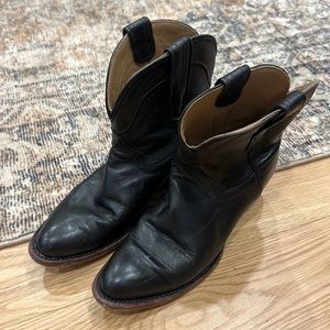 Tecovas The Penny Black Goatskin Cowgirl Boots